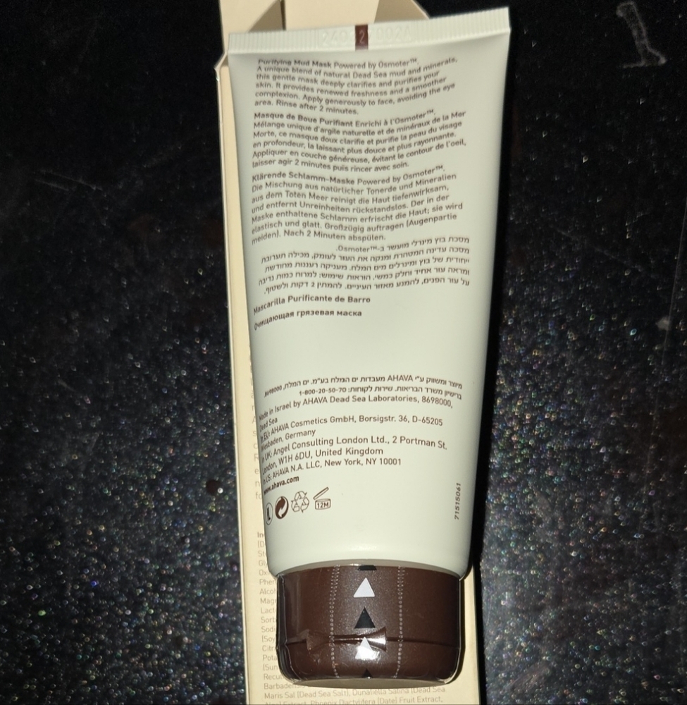 BRAND NEW SEALED AHAVA Time to Clear Mud Mask - Picture 3 of 5